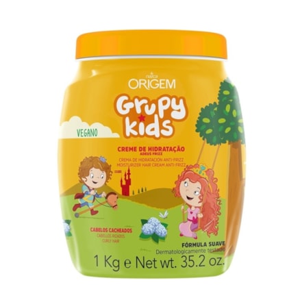 Creme De Tratamento Origem Grupy Kids Adeus Frizz 1kg