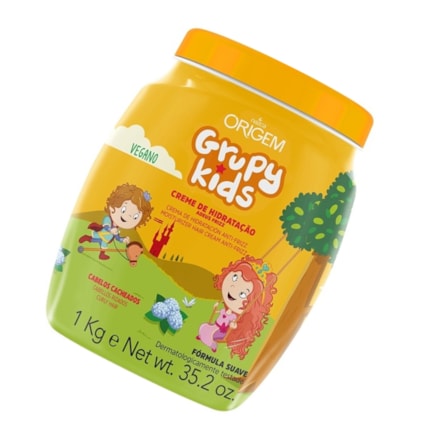 Creme De Tratamento Origem Grupy Kids Adeus Frizz 1kg