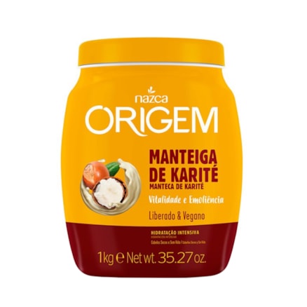 Creme De Tratamento Origem Manteiga De Karite 1kg