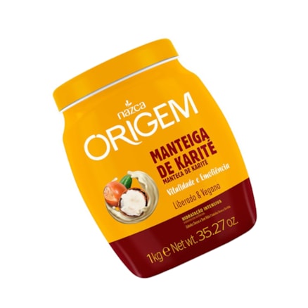 Creme De Tratamento Origem Manteiga De Karite 1kg