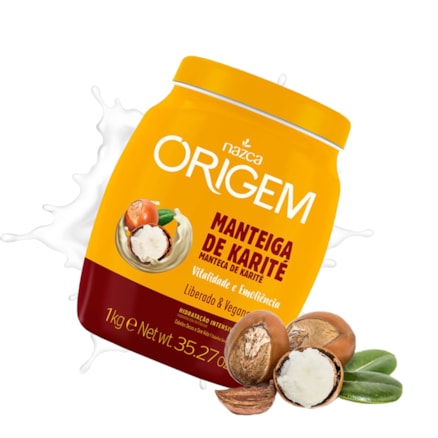 Creme De Tratamento Origem Manteiga De Karite 1kg