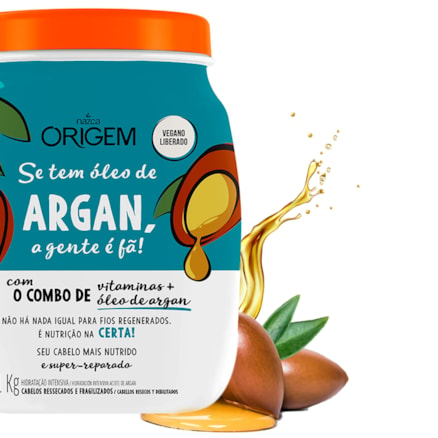 Creme De Tratamento Origem Se Tem Argan A Gente E Fa 1kg