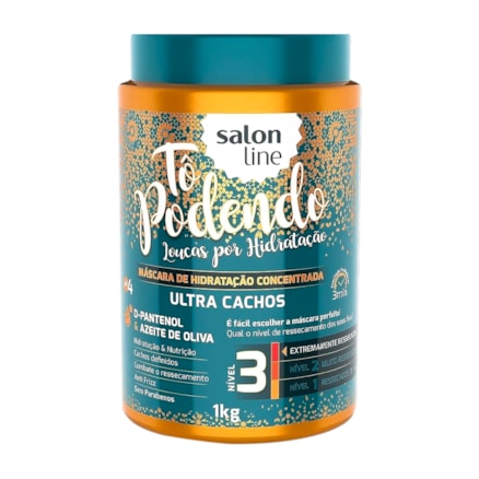 Creme De Tratamento Salon Line Tô Podendo Ultra Cachos 1kg