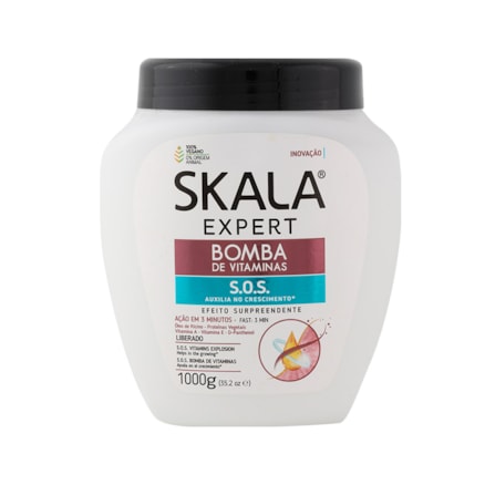 Creme De Tratamento Skala Bomba De Vitaminas Sos 1kg