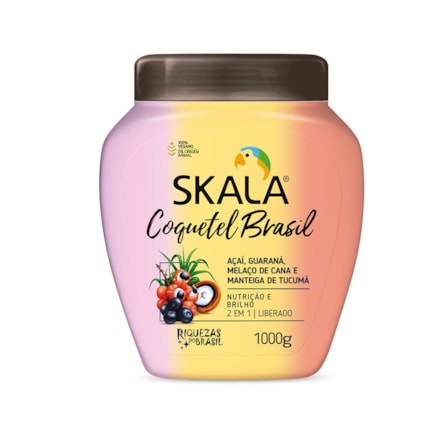 Creme De Tratamento Skala Coquetel De Frutas 1kg