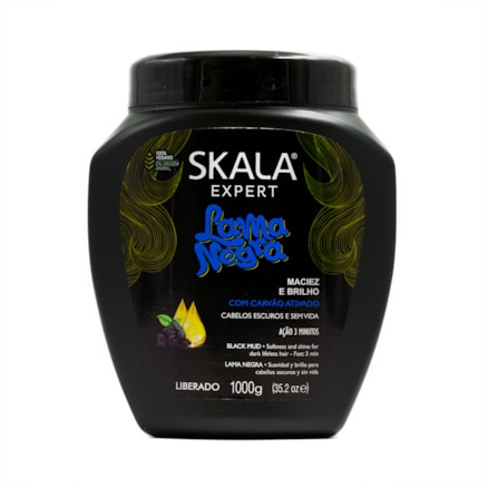 Creme De Tratamento Skala Lama Negra 1kg