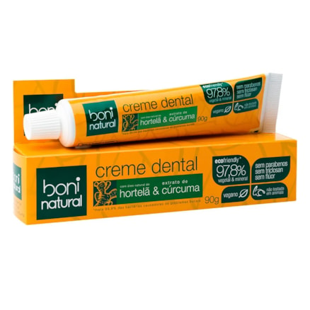 Creme Dental Boni Natural Ecofrie Ho 90g