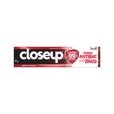 Creme Dental Closeup Antibac Zinco 85g