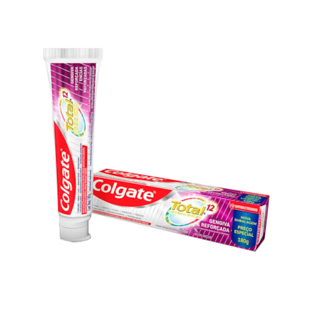 Creme Dental Colgate Total 12 Com Flúor 180g