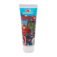 Creme Dental Condor Avengers Sabor Bubble Gum Com Flúor 100g