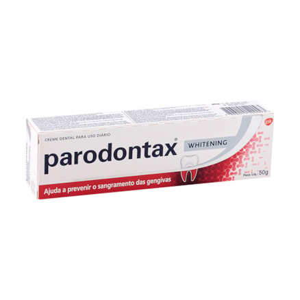 Creme Dental Parodontax Whitening Previne Protege Dentes 50g