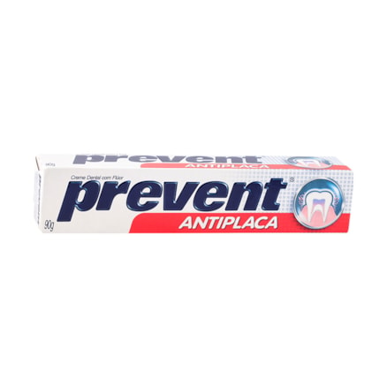 Creme Dental Prevent Antiplaca Triclosan Citrato Zinco 90g