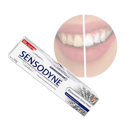 Creme Dental Sensodyne Branqueador 90g