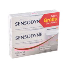 Creme Dental Sensodyne Branqueador Extra Fresh 50g 3 Und