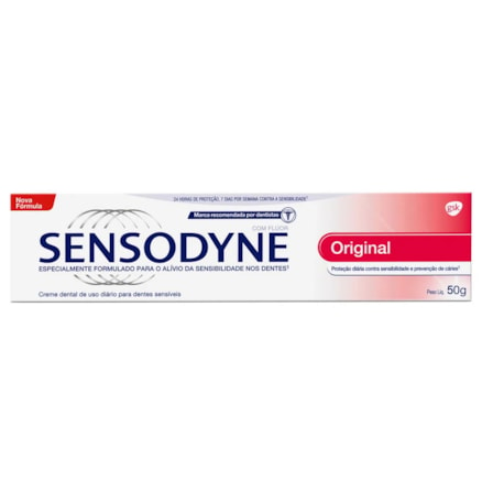 Creme Dental Sensodyne Especial Original 50g