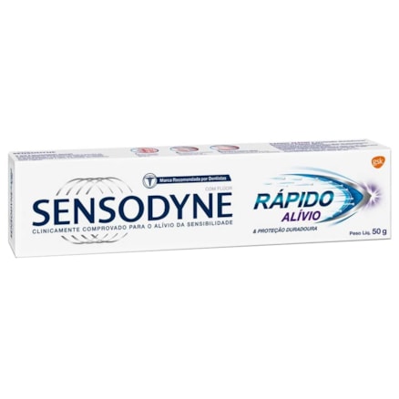 Creme Dental Sensodyne Especial Rapido Alivio 50g