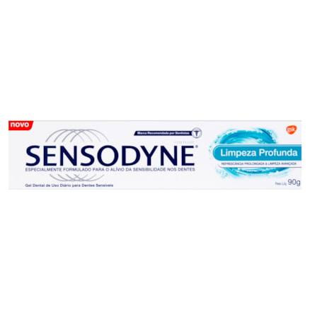 Creme Dental Sensodyne Limpeza Profunda 90g