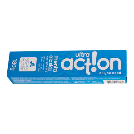 Creme Dental Ultra Action Eco Menta Alaska 164g