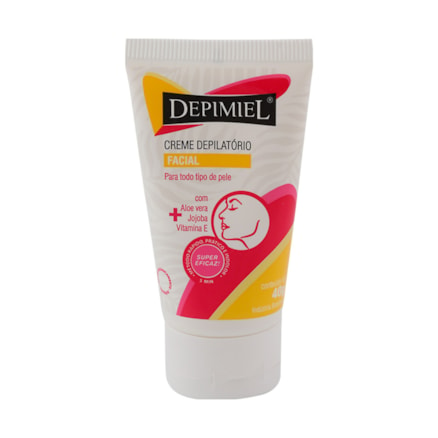 Creme Depilatório Depimiel Facial Aloe Vera Jojoba 40g