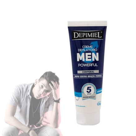 Creme Depilatório Depimiel Men Powerful Corporal 120g