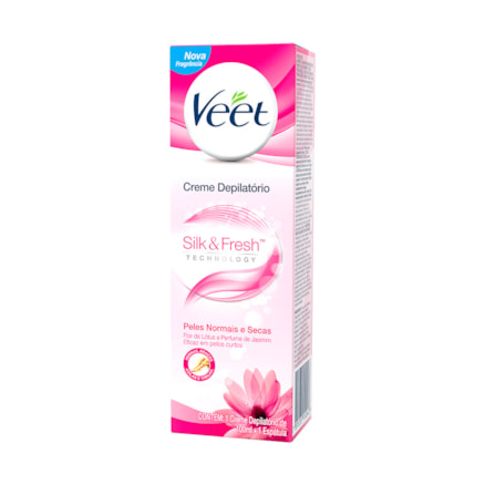 Creme Depilatório Veet Silk Fresh Pele Normal 90ml