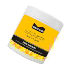 Creme Esfoliante Corpo Dourado Corporal Toque Aveludado 500g