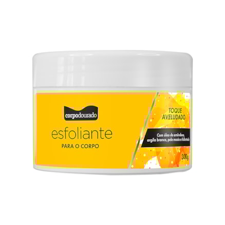 Creme Esfoliante Corpo Dourado Corporal Tradicional 300g