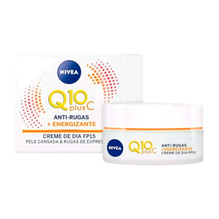 Creme Facial Nivea Q10 Plus C Anti Rugas Energizante 51g