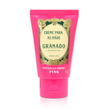 Creme Granado Pink Para Mãos Facilita Remoção 60g