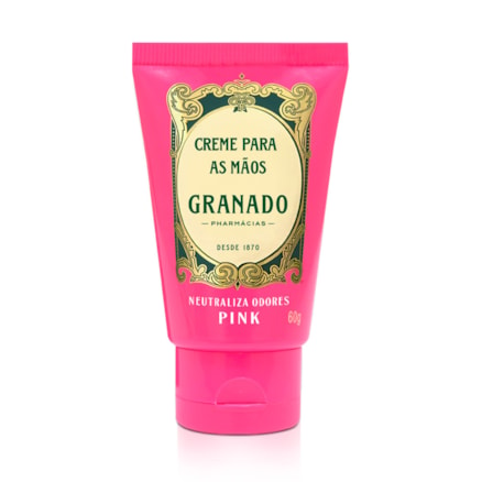 Creme Granado Pink Para Mãos Facilita Remoção 60g