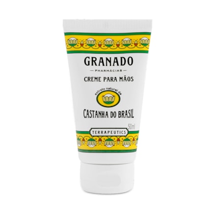 Creme Granado Terrapeutics Para Mãos Castanha Do Brasil 50ml