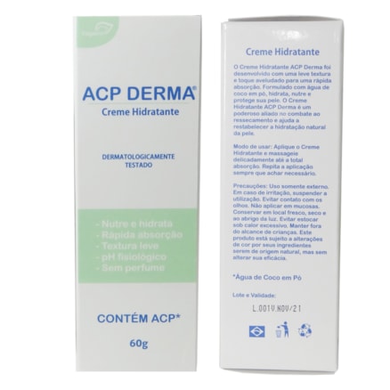 Creme Hidratante Acp Derma 60g