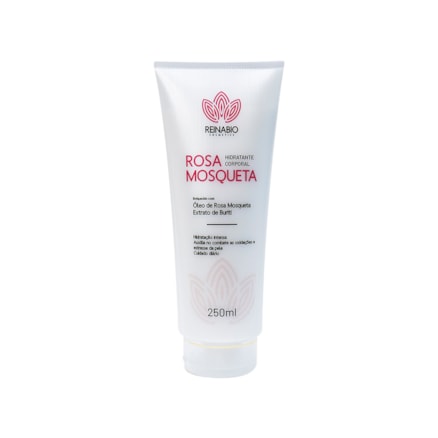 Creme Hidratante Corporal Rosa Mosqueta Reinabio 250ml