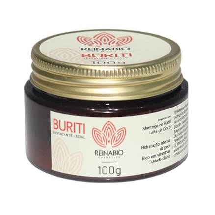 Creme Hidratante Facial Buriti Reinabio 100g