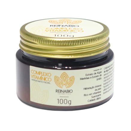 Creme Hidratante Facial Complexo Vitamínico Reinabio 100g