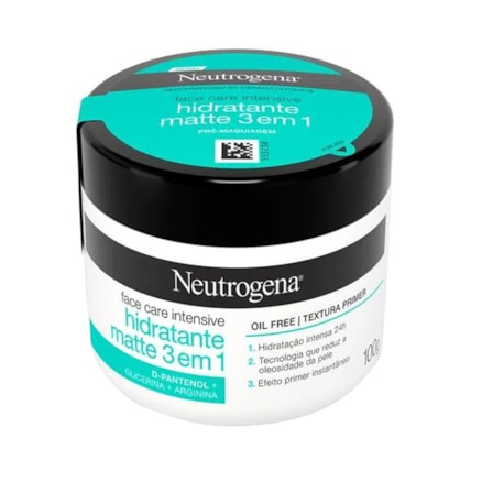 Creme Hidratante Neutrogena Facial Efeito Matte Pote 100g