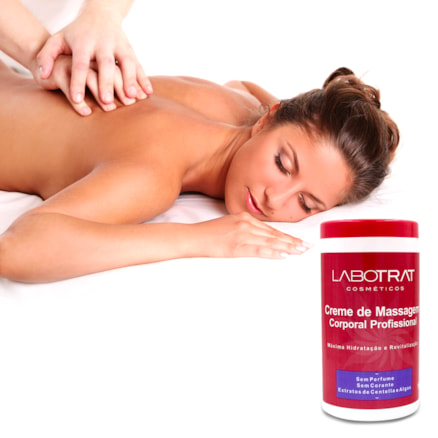 Creme Massagem Corporal Profissional H Máxima Labotrat 1kg