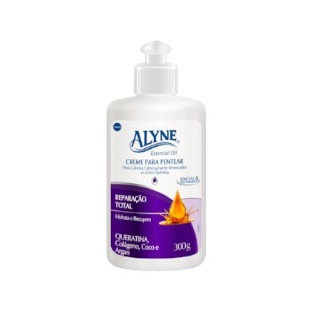 Creme Para Pentear Alyne Reparação Total 300g