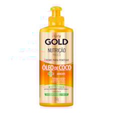 Creme Para Pentear Gold Nutriç Magica Óleo De Coco + Abacate