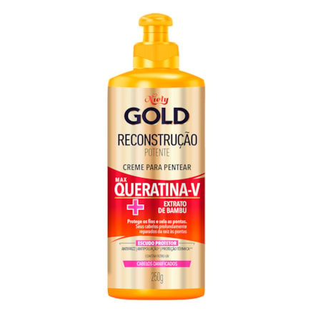 Creme Para Pentear Gold Reparação Intensa 250g