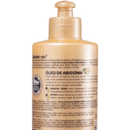 Creme Para Pentear Salon Line Sos Cachos Radiance 300ml