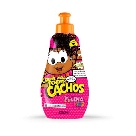 Creme Para Pentear Turma Da Mônica Milena Kids Cachos 250ml