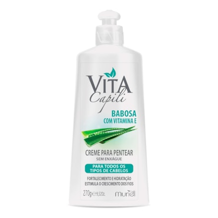 Creme Para Pentear Vita Capili Babosa 310ml