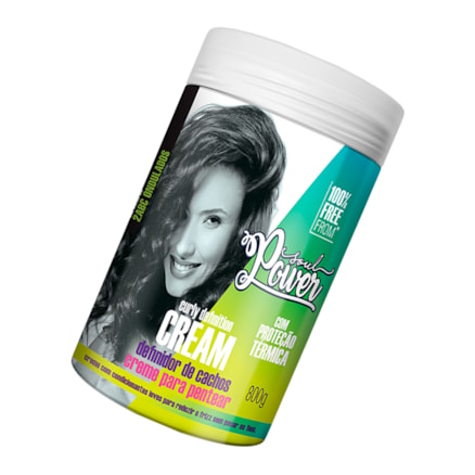 Creme Pentear Soul Power Definição Hidratação Cachos 800g