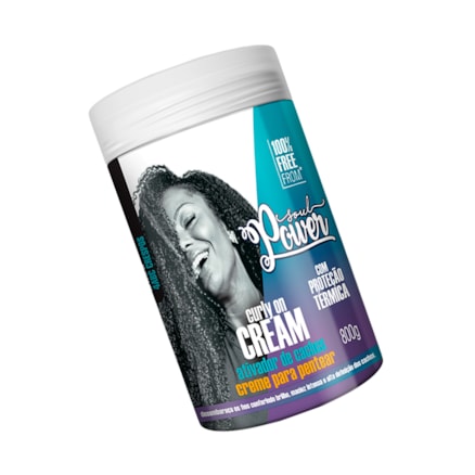 Creme Pentear Soul Power On Cream Definição Cachos 800g