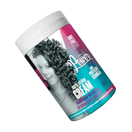 Creme Pentear Soul Power Styling Modelar Cachos 800g