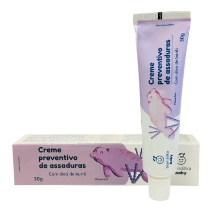 Creme Preventivo De Assaduras Biomatika Baby 30g