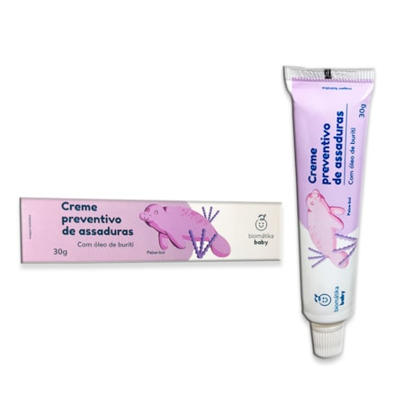 Creme Preventivo De Assaduras Biomátika Baby 30g