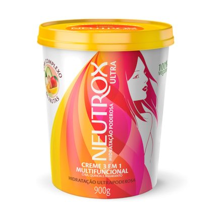 Creme Tratamento Neutrox Hidrata Multifuncional Amarelo 900g