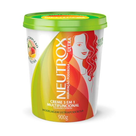 Creme Tratamento Neutrox Modelagem Multifuncional Verde 900g